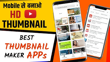 3 Best Thumbnail Maker for YouTube on android | Professional Thumbnail Maker apps | Avs Edutech