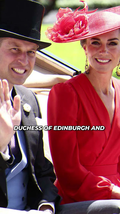Kate éblouissante en rouge… et le roi Charles laisse tomber le trophée 😳😂