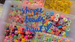 shopee beads haul 🤍  | philippines