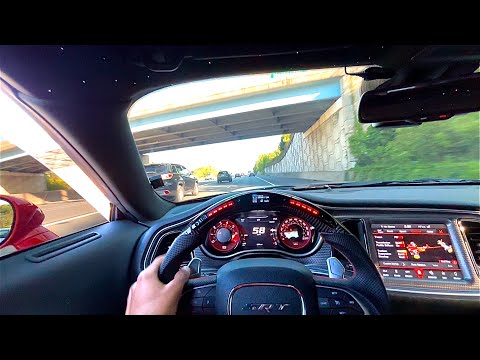 CUTTING UP IN HELLCAT REDEYE JAILBREAK MOPAR TAKEOVER