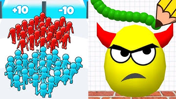 Join Clash 3D VS Draw To Smash Logic Puzzle Satisfying ASMR Gameplay (Android, ios) (New Update)