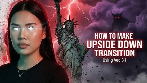How to Create an Upside Down World Transition Using Veo 3.1