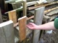 Saw horse for fire wood bundles. This is my chainsaw horse for cutting fire wood bundles Saw horse for fire wood bundles. This is my chainsaw horse for cutting fire wood bundles