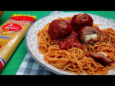 Spaghettis aux boulettes de viande à la marocaine - Etal des Epices