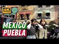 Puebla - Mexico [ 4K ] Mercado de Artesanias Walk
