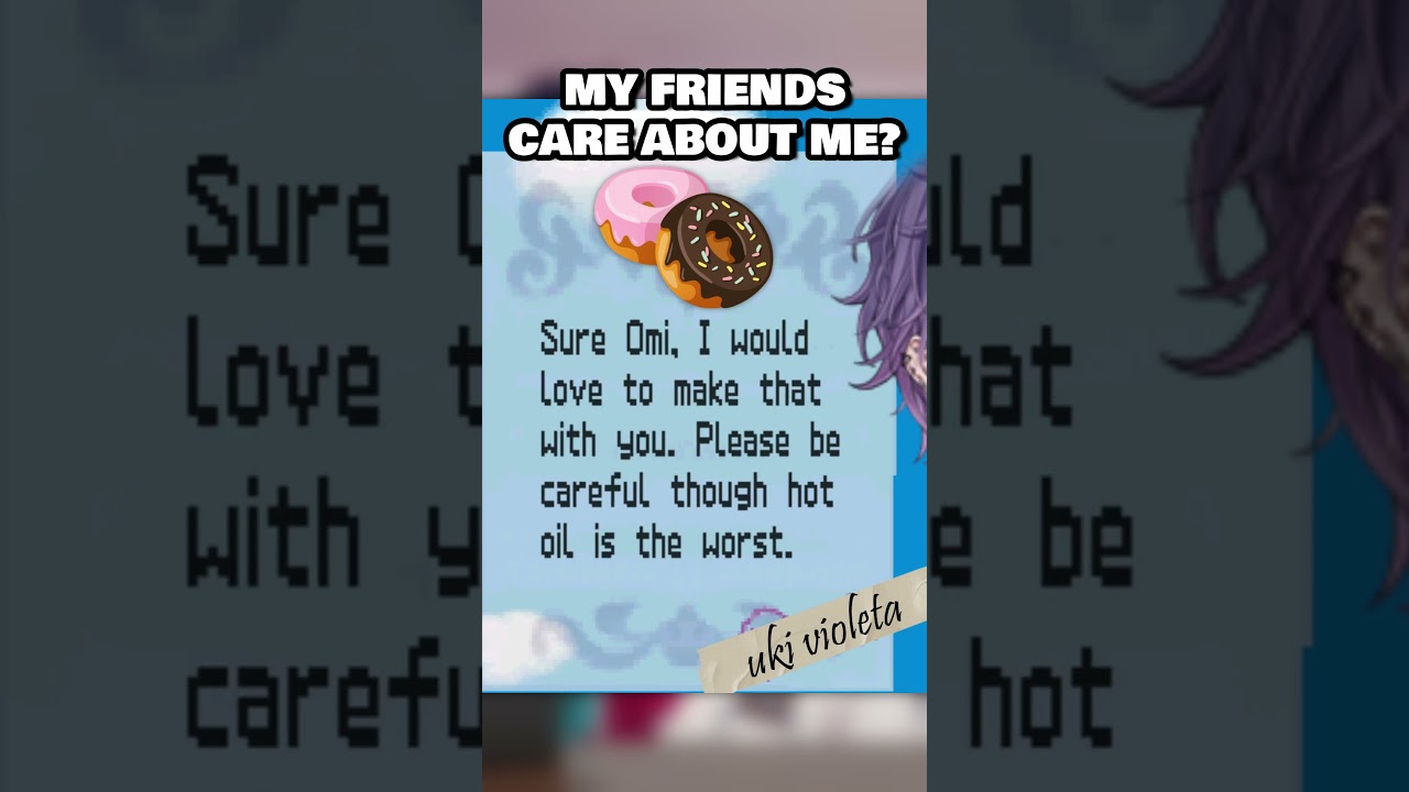 MY FRIENDS CARE ABOUT ME?!