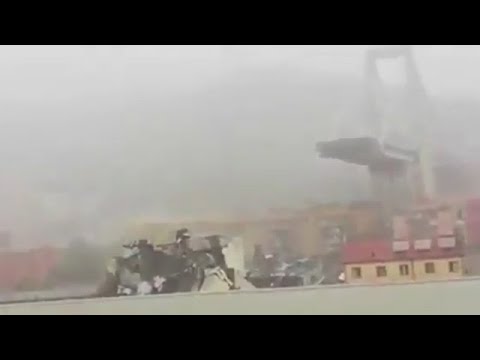 Decenas de muertos por el desplome de un puente en Génova