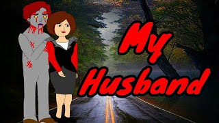 My Husband | scary cartoon | Hindi Horror Stories Animated