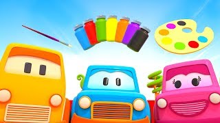 clever cars cartoon learn colors with cars baby learning cartoons