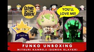 Funko Pop Unboxing and Review: Demon Slayer - Mitsuri Kanroji (Glow/GITD, Fundom Exclusive)