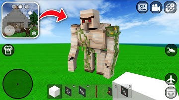 How to Summon MUTANT IRON GOLEM in MINI BLOCK CRAFT 3D