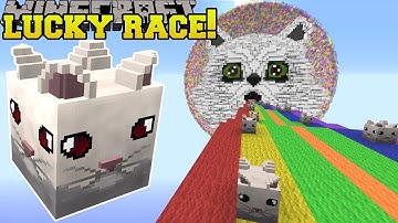 Minecraft: SAVAGE CLOUD LUCKY BLOCK RACE - Lucky Block Mod - Modded Mini-Game