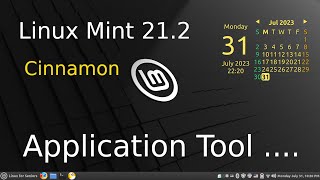Linux Mint 21.2 - Cinnamon - Application Launcher Tool. screenshot 2