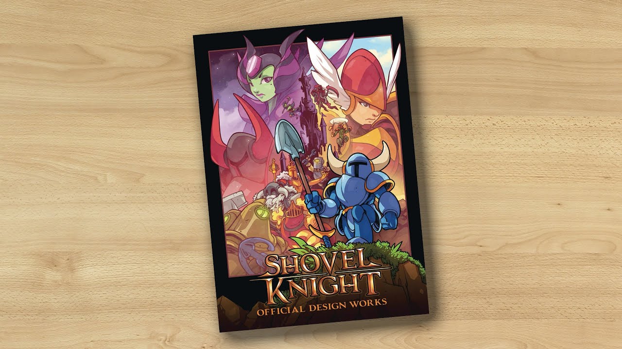 shovel knight official design works youtube shovel knight design works