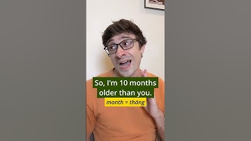 Nói về tuổi tác trong tiếng Anh!