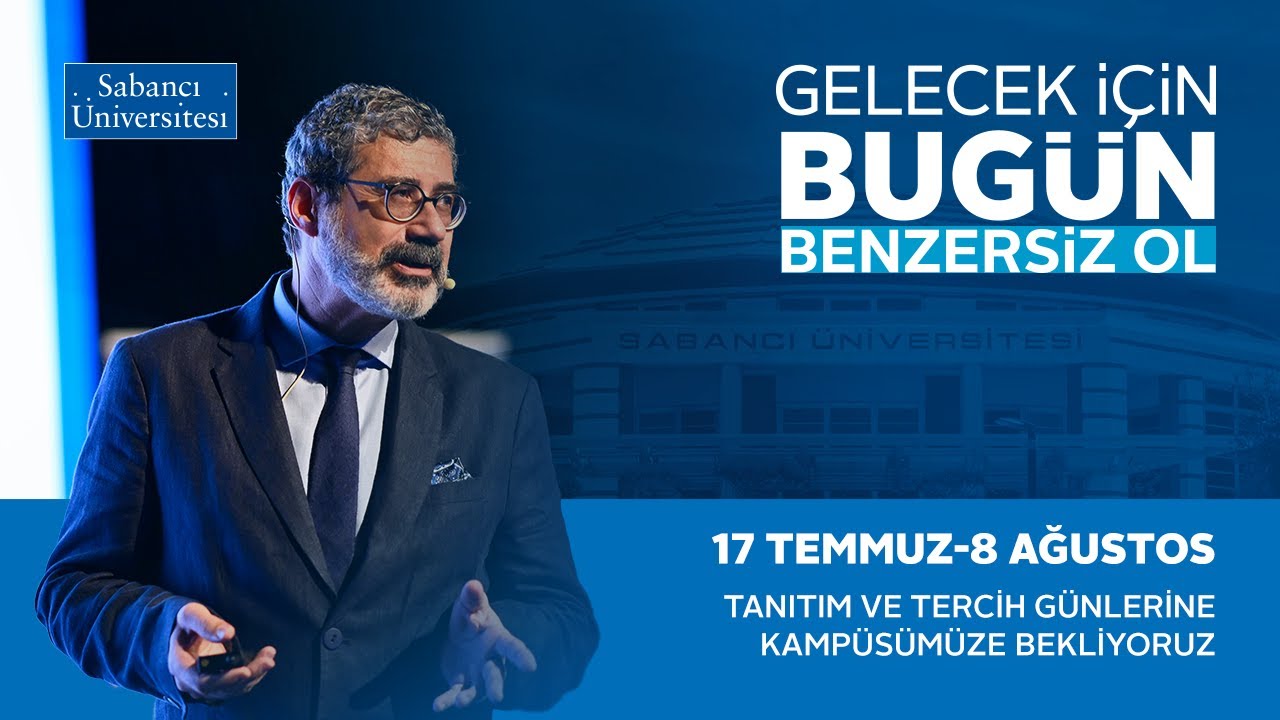 Sabancı Üniversitesi Rektörü Yusuf Leblebici'nin Tanıtım Sunumu