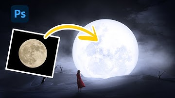 The Glowing Moon Photo Manipulation Speed Art | Photoshop Tutorial