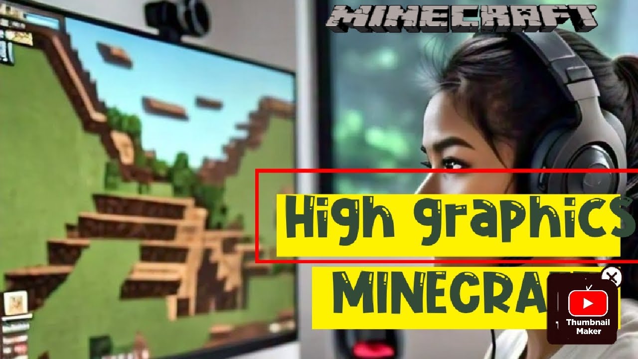 playing Minecraft with high graphics in #technogamerz - YouTube