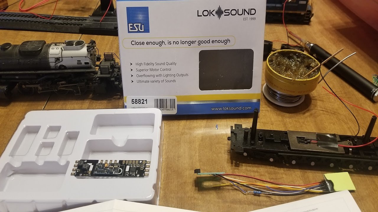 Esu How To Install Loksound In Ho Scale Big Boy YouTube esu-how-to-install-loksound-in-ho-scale-big-boy-youtube