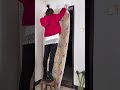 No Tools Needed: Install a Thick Winter Cotton Door Curtain Easily ✨