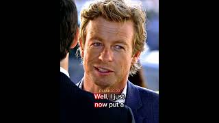 Patrick Humbles FBI Agent | The Mentalist S3.E1 | #Shorts