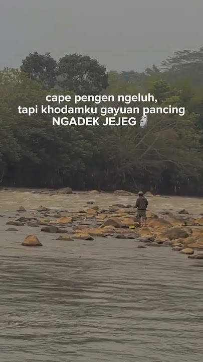 sesok mancing bolo, banyune butek, pas gae siblon iwak