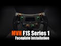 Howto f1s series 1 faceplate installation