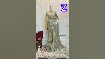 😱choose ur favourite organza saree🔥//designer organza saree💞#organza#saree#fashion #trending#shorts