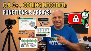 C , C++ codeing , decoding Functions & Arrays screenshot 5