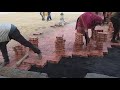 Paver block fitting Labour work