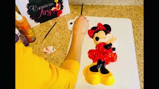 Pintando a Minnie 🐭