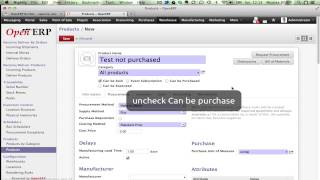 OpenERP V7: bug/improvement on product