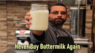 How to make an endless supply of buttermilk  The Easy Way