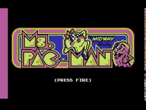 Ms PACMAN Encore ARCADE version !!! ATARI 800 XL