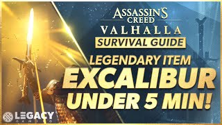 How To Find Excalibur | Legendary Weapon | Assassin's Creed Valhalla Survival Guide screenshot 4