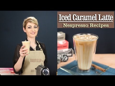 Homemade Iced Caramel Latte Recipe with Nespresso  Homemade coffee drinks,  Nespresso recipes, Coffe recipes