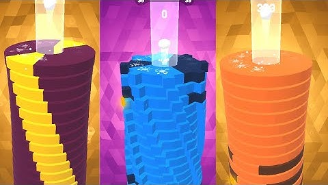 Drop Stack Ball Game Play- Drop Stack 3D Game- MUR Games