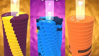 Drop Stack Ball Game Play- Drop Stack 3D Game- MUR Games screenshot 1