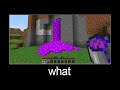 Minecraft wait what meme part 20