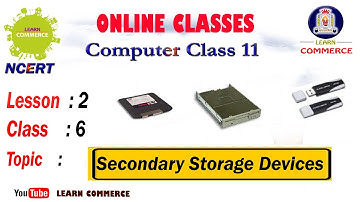 Secondary Storage devices (Floppy Disc) | Class 11 Computer Science Online Class | Mrs Shahanaz