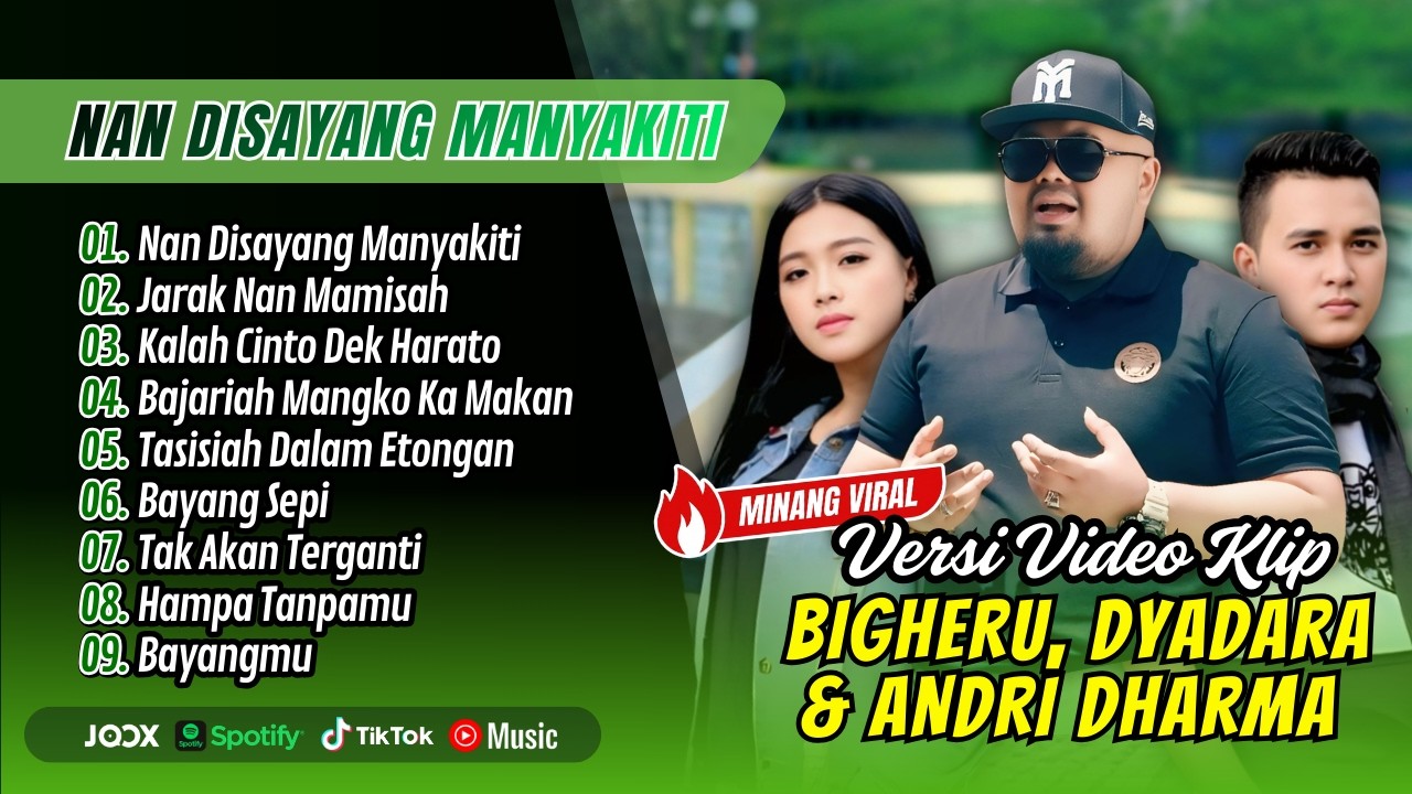 NAN DISAYANG MANYAKITI - Bigeru, Dyadara & Andri Dharma | JARAK NAN MAMISAH || LAGU MINANG TERBARU