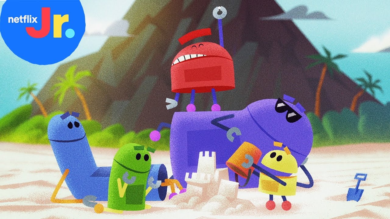 ⁣Where Does Sand Come From? 🏝 Full Episode | StoryBots: Answer Time | Netflix Jr