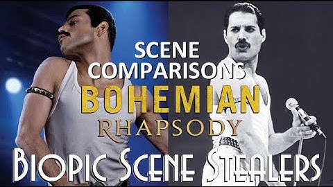 Bohemian Rhapsody - scene comparisons