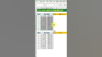Excel技巧 EP60 两种方法批量删除内容