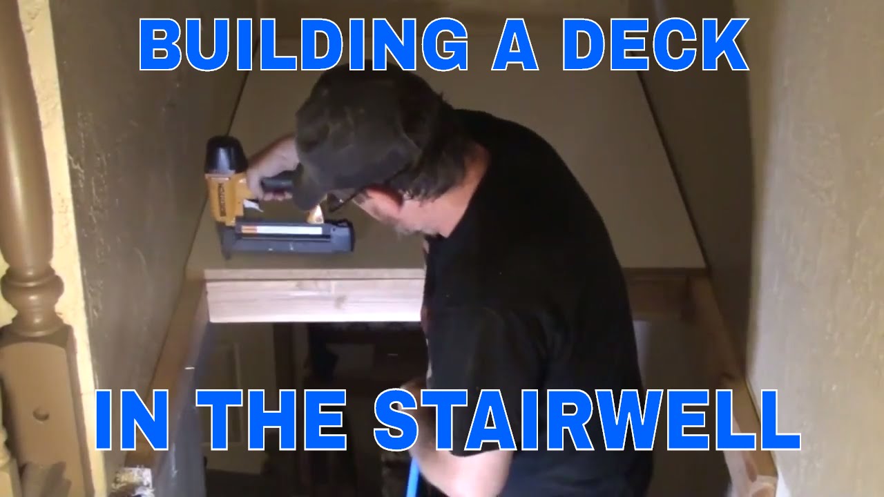 neighbors cast BUILDING A DECK IN THE STAIRWELL