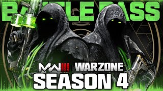 Everything In The Season 4 Battle Pass \/ Blackcell (Modern Warfare 3 \& Warzone)