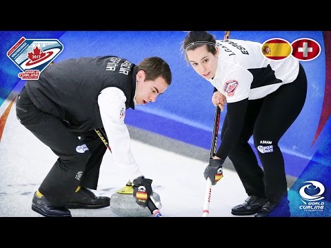 Spain v Switzerland - Round-robin - World Mixed Doubles Curling Championship 2017