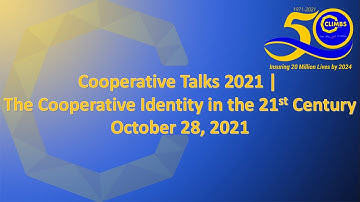 Cooperative Talks 2021 | The Cooperative Identity in the 21st Century
