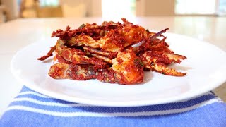 Spicy Marinated Raw Crabs!!  양념 게장 (Yangnyeom Gejang)