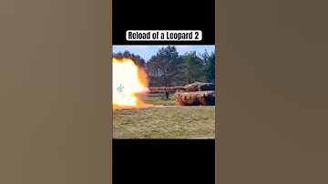 Reload of a leopard 2 #shorts #shortvideo #germany #military #militarylife